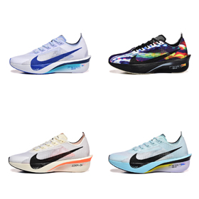 Nike VAPORFLY 4 comfortable and versatile low-top racing marathon long-distance running sneakers-2673  