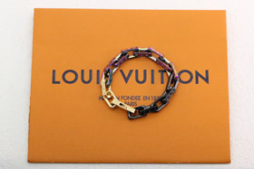 Louis Vuitton LV three-color colorful splicing tempered bamboo bracelet-3625  